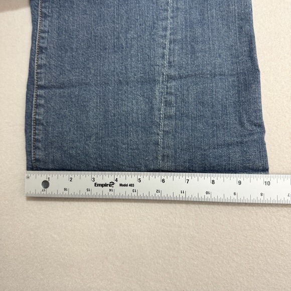 Venezia Lane Bryant Women Aztec Boho Embroidered Pockets Sz 26 Average Straight - Picture 9 of 10